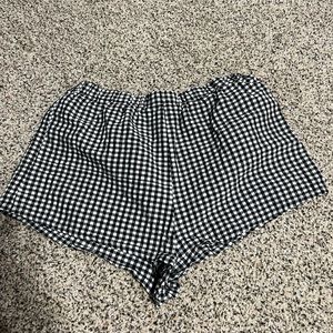 Checkered SHEIN shorts